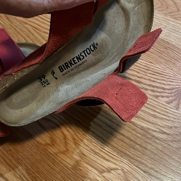 Birkenstock Uji Nubuck Suede Leather Sandals Size 8 NWT - Picture 13 of 16